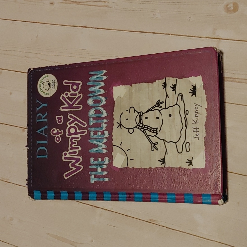 Diary If A Wimpy Kid. The Meltdown Children Chapter Fiction Book By Jeff Kinney